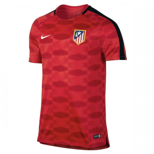 Atletico Madrid 2017/18 Red Training Jersey Shirt